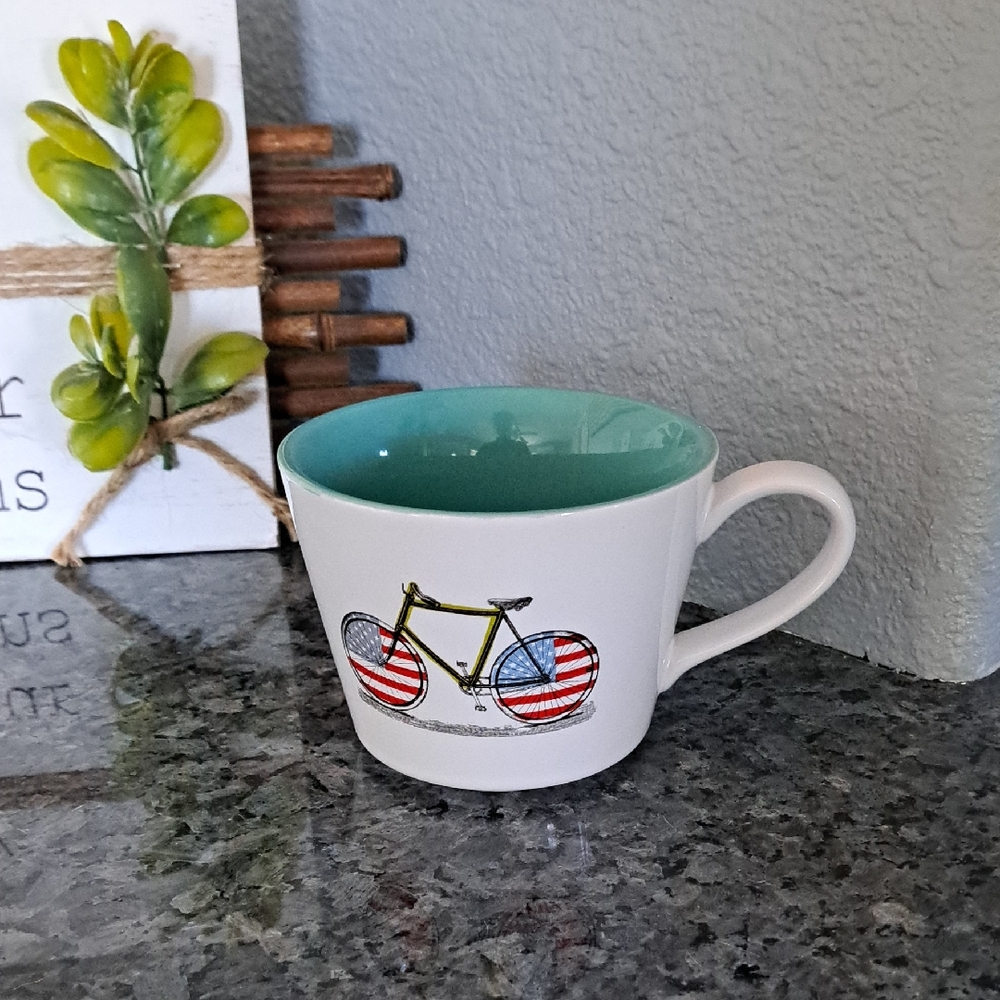 World Market Bicycle Coffee Mug